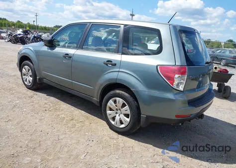 2009 Subaru Forester 2.5X из США, поврежденный, VIN JF2SH616X9G735677